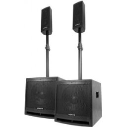 Sistema Som Amplificado BLUETOOTH/USB/SD/MP3 1000W (VX1000BT 2.2) - VONYX
