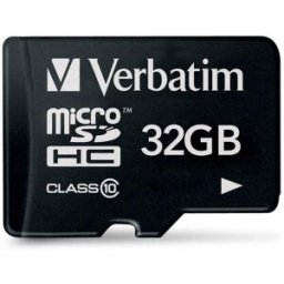 Cartão de Memória MicroSDHC 32GB (Classe 10) - VERBATIM