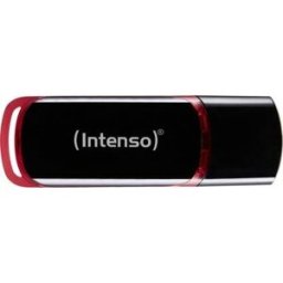 Pen Drive USB 2.0 Business Line Stick 64GB (Preto/Vermelho) - INTENSO