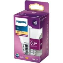 Lâmpada LED E27 6,5W 2700K 806 Lm - PHILIPS
