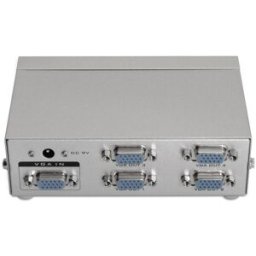 Splitter VGA - 4x VGA WQXGA (Cinzento) - AISENS