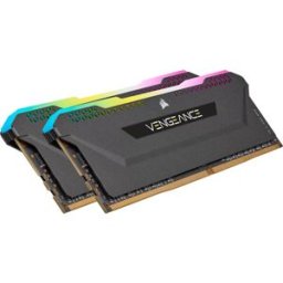 Memória RAM Vengeance RGB Pro SL 32GB (2x16GB) DDR4-3200MHz CL16 (Preto) - CORSAIR