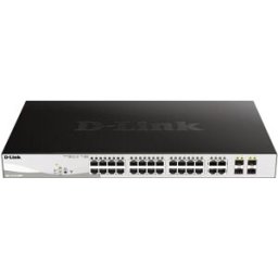 Switch de Rede Gerido 1U L2 Gigabit Ethernet 1000Mbit/s (28 Portas) - D-LINK