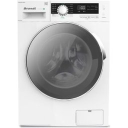 Máquina de Lavar e Secar Roupa 8/6Kg 1400RPM WDB184QWP (Branco) - BRANDT