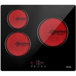 Placa Vitrocerâmica LT3-22 3 Zonas 5500W (Preto) - ISEASY
