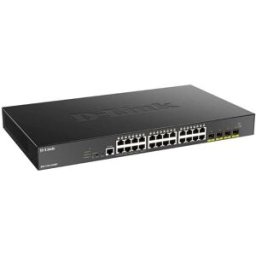 Switch de Rede 28 Portas PoE Smart Managed - D-LINK