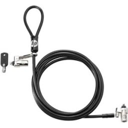Cadeado Segurança p/ Portátil com Fecho por Chave (1,8 mts) - HP Nano Keyed Cable Lock