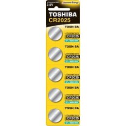 Pilha Lithium CR2025 3V - TOSHIBA