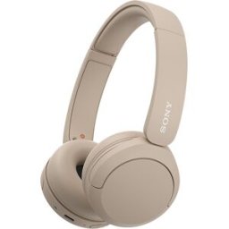 Auscultadores Bluetooth WH-CH520 (Creme) - SONY
