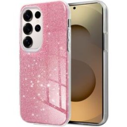 Capa p/ Samsung S938 Galaxy S25 Ultra Glitter Rosa - COOL