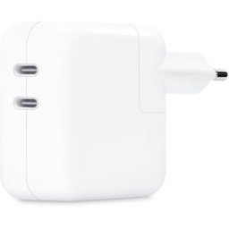 Adaptador de Corrente USB-C Dupla 35W (Branco) - APPLE