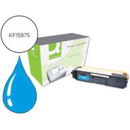 Toner Compatível Brother TN325C Hl-4140Cn/4150Cdn/4570Cdw/4570Cdwt/Dcp 9055Cdn (Ciano) - Q-CONNECT