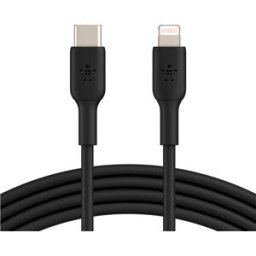 Cabo Usb-C A Lightning Boost Charge Comprimento 1 M Cor Preto - BELKIN