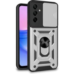 Capa p/ Samsung A155 Galaxy A15 / A15 5G / M15 5G Hard Ring (Prata) - COOL