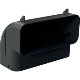 Curva 90 ° Vertical p/ Tubo Plano (Preto) - BOSCH