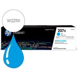 Toner 207X Color Laserjet Pro M282Nw / M283Fdn / M283Fdw (Ciano) - HP