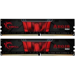 Memória RAM UDIMM Aegis 32GB (2x16GB) DDR4-3000MHz (Intel XMP) CL16 1.35V (Preta) - G.SKILL