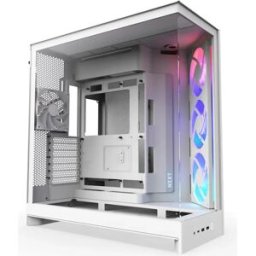 Caixa Extended-ATX H9 Flow RGB (2025) Tempered Glass (Branco) - NZXT