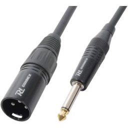 Cabo Jack 6,3mm Macho Mono - Canon Macho (8 mts) - Power Dynamics CONNEX