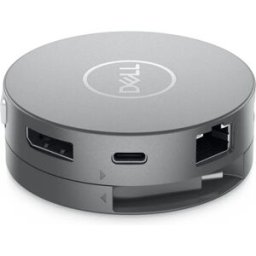 Docking Station USB-C "7-EM-1" (Prateado) - DELL