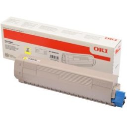 Toner a Laser C833/C843 Amarelo (10000 páginas) - OKI