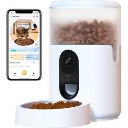 Dispensador Inteligente de Comida PF1 4L c/ Câmara 360º / 4MP 2.5K (Branco) - IMOU
