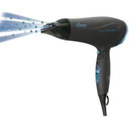 Secador de Cabelo 2200W 2 Velocidades / 2 Temperaturas (Preto) - UFESA