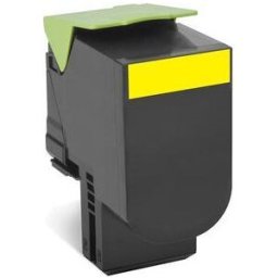 Toner Lexmark 802HYE Amarelo de Elevada capacidade (3k)