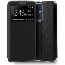 Capa Flip p/ Motorola Moto G54 5G (Preto) - COOL
