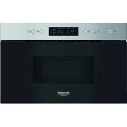 Microondas Encastre HAM K12C X Grill 22L 750W (Preto/Inox) - HOTPOINT