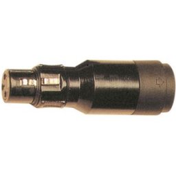 Ficha Adaptadora Canon Fêmea 3P - Speakon Fêmea (XLN 4 Contactos)