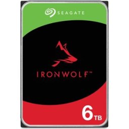 Disco Rígido 3.5" IronWolf 6TB 5400RPM 256MB Serial ATA III - SEAGATE