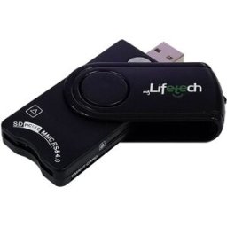Leitor Cartões de Cidadão All In One Pen USB 2.0 (Preto) - LIFETECH