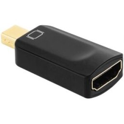 Conversor Mini DisplayPort Macho -> HDMI Femea - Cabletech