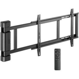 Suporte de Parede Motorizado p/ TV LED-LCD-PLASMA 32"~80" (Máx 50Kg) c/ Comando - JollyLine
