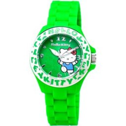 Relógio Analógico HK7143L-18 38MM (Verde) - HELLO KITTY