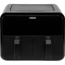 Fritadeira Dupla Air Fryer 8L 2400W (Preto) - PRINCESS