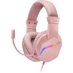 MARS-GAMING Auscultadores Headset MH 122 RGB (Rosa) - MARS GAMING