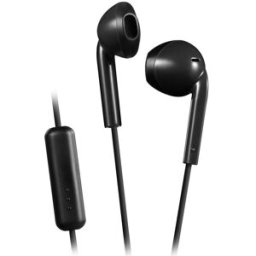 Auriculares c/ Fio e Micro HA-F17M-B-E (Preto) - JVC