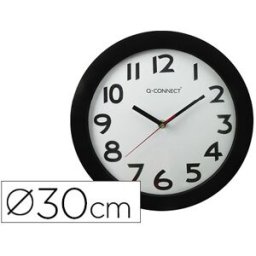 Relogio De Parede Redondo - Q-CONNECT