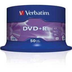 Pack 50x DVD+R 4.7GB - VERBATIM
