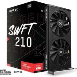 Pine XFX Placa Gráfica AMD Radeon RX 7600 "RDNA 3" Speedster SWFT210 Core Gaming 8GB GDDR6 - XFX
