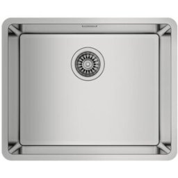 Lava Loiça Retangular Pia Encastrada Be Linea RS15 50.40 (Inox) - TEKA