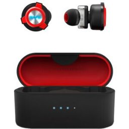 ENERGY-SISTEM Auriculares Bluetooth True Wireless FE 650 (Preto/Vermelho) - ENERGY SISTEM