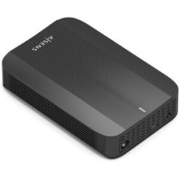 Caixa Externa USB-C p/ Disco Rigido 3,5" SATA (Preta) - AISENS