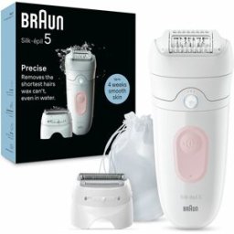Depiladora Silk-épil 5 5-030 (Branco/Rosa) - BRAUN