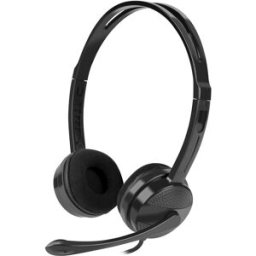 Auscultadores Canary Go c/ Fios (Preto) - NATEC