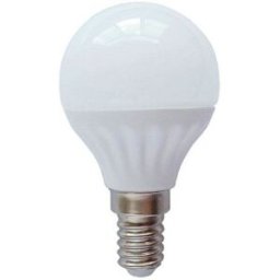 AIGOSTAR Lampada LED Opalina 220V E14 4W Branco F. 6000K 340Lm