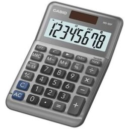 Calculadora MS-80F Secretária (Cinza) - CASIO