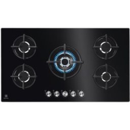 Placa a Gás Serie 600 KGG95372K 5 Zonas Butano/Propano (Preto) - ELECTROLUX